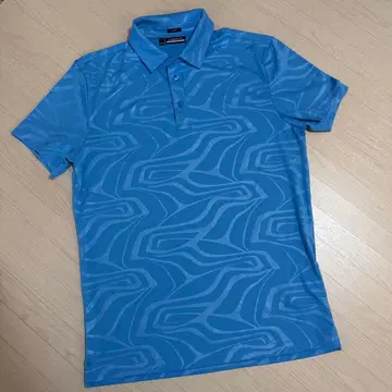 J.LINDEBERG 피케 셔츠 SLIM FIT 블루 M
