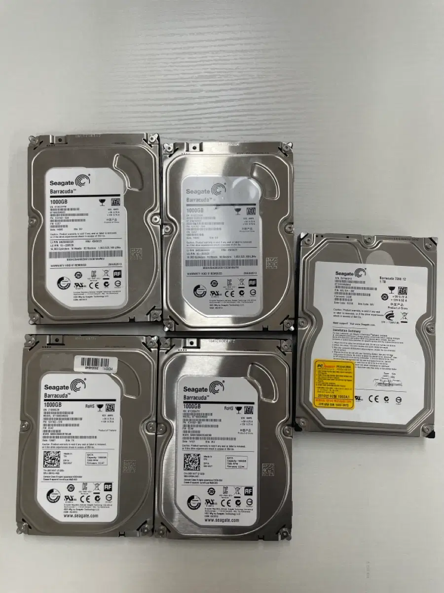 시게이트 바라쿠다 1000GB 1tb HDD