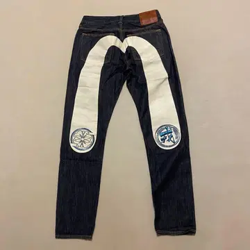 EVISU 에비수 데님 팬츠 LOT 2017 갈매기 자수 30 x 34
