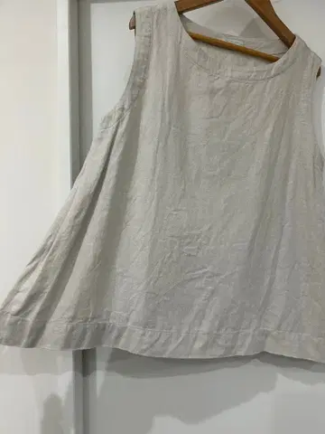 fog linen work 린넨 100% 슬리브리스