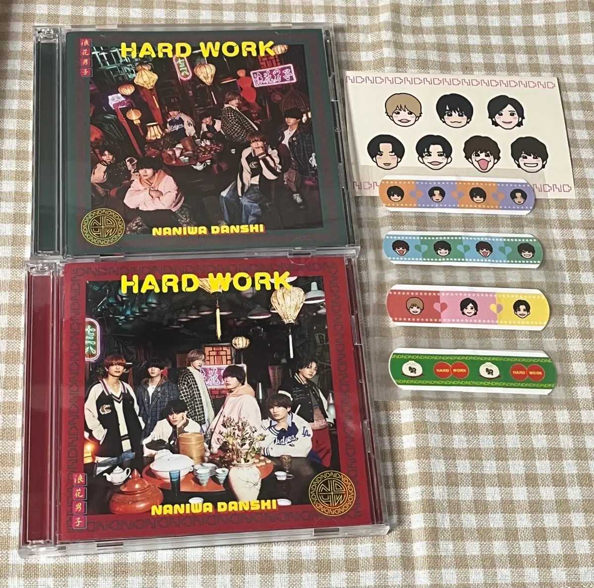 나니와단시 HARD WORK 초회한정 블루레이 2종 + 특전 세트