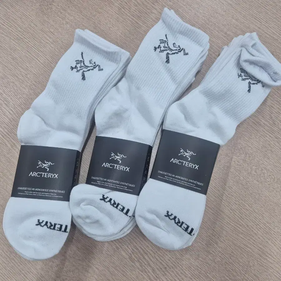 아크테릭스 양말 화이트 12켤레