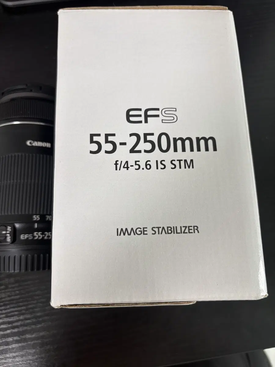 캐논 EFS 55-250mm F4-5.6 IS STM 렌즈