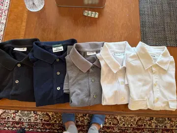 LACOSTE 피케 셔츠 5개 세트 사이즈 3 초저가(^^)
