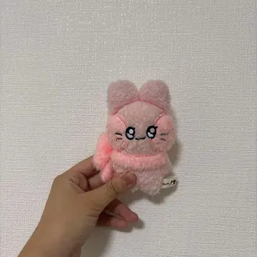 nct dream 재민 핑크 토끼 마스코트 봉제 인형