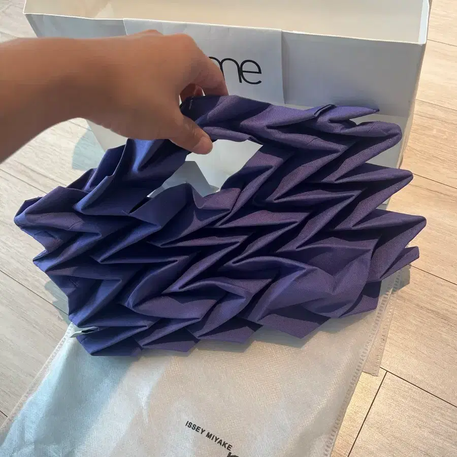 (미사용) 이세이 미야케 me 플리츠백