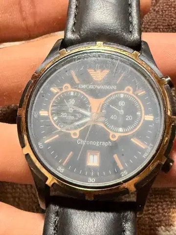 EMPORIO ARMANI AR-0584 크로노그래프 손목시계