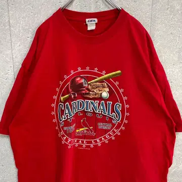 CSA 세인트루이스 카디널스 팀 로고 빅사이즈 T셔츠 2XL