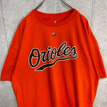 마제스틱 MLB 볼티모어 오리올스 프린트 T셔츠 2XL