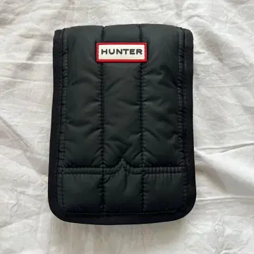 새상품급 끈 결품 HUNTER 스마트폰 숄더백 블랙 숄더백
