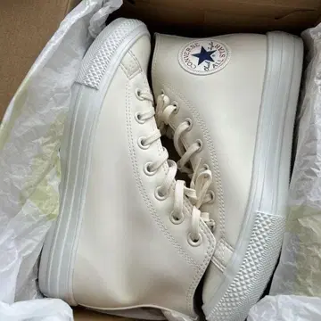 Converse All Star Light 하이컷 화이트 24.5cm