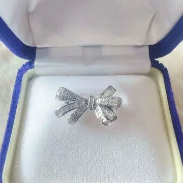 인공 다이아몬드 실버 반지 9호