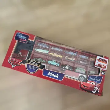 디즈니 스토어 cars 카즈 Mack 트레일러 세트 미사용품