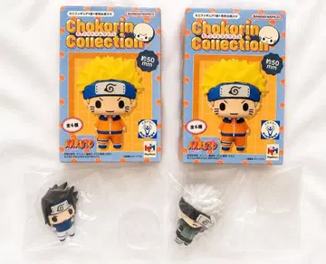 NARUTO 초코링 마스코트 사스케와 카카시