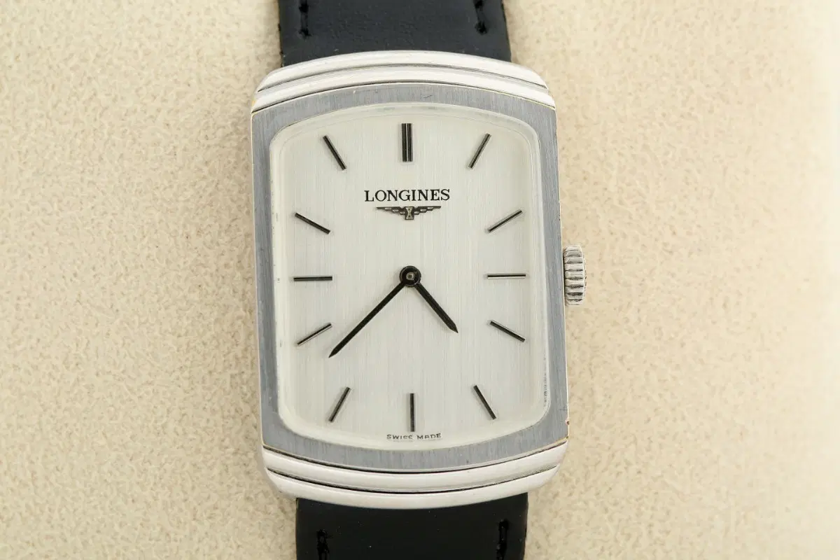 론진 Longines 실버다이얼 수동태엽 시계