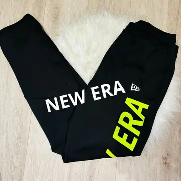 미사용급 NEW ERA 뉴에라 조거 팬츠 스트레치 지퍼 부착