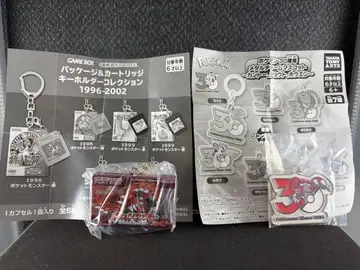 포켓몬스터 패키지 & 카트리지 키링, 메탈 참