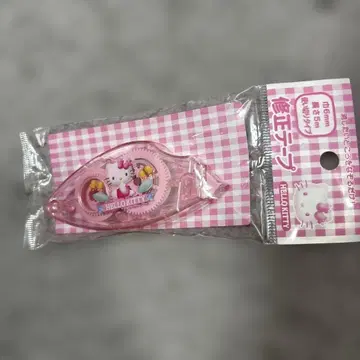헬로키티 수정 테이프 6mm 폭 5m 감기