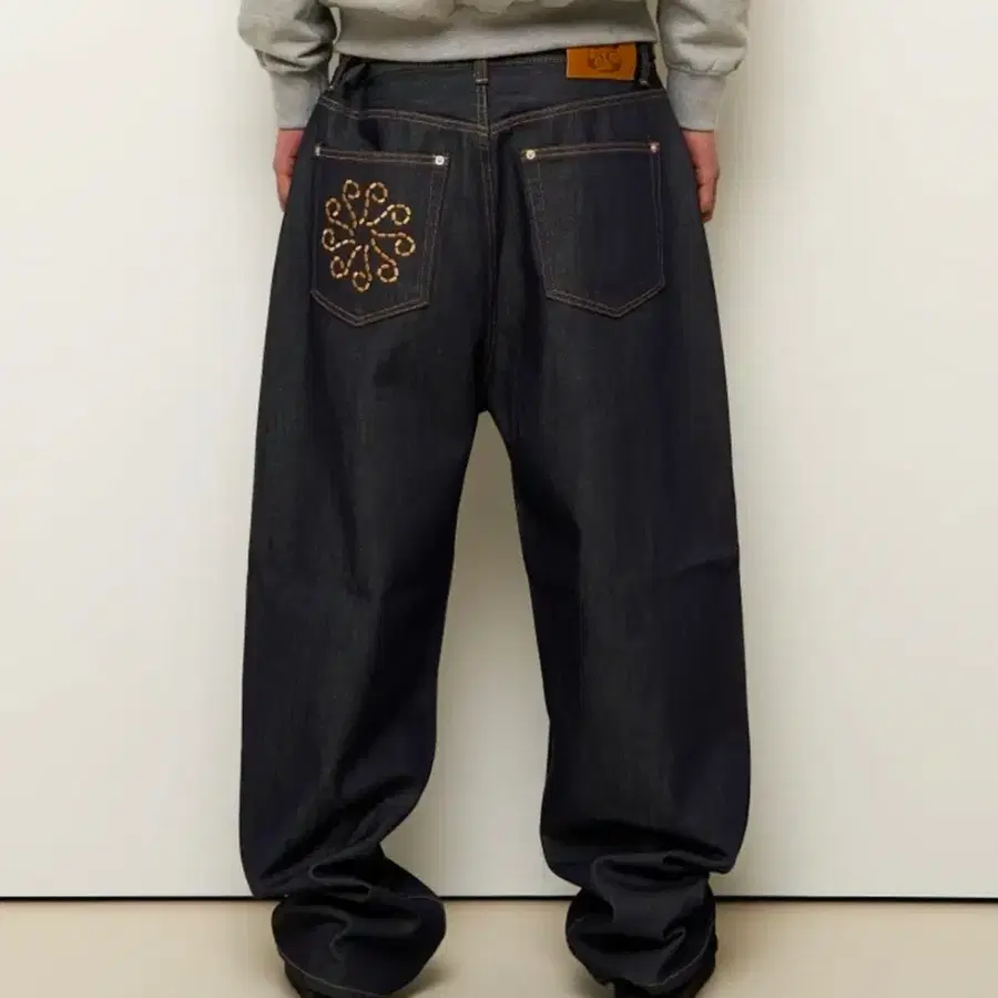 9999아카이브 LINKING WIDE DENIM PANTS