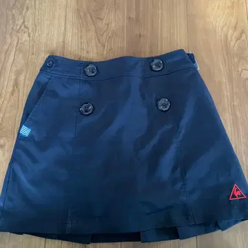 le coq sportif 골프 스커트 큐롯 네이비 숏팬츠