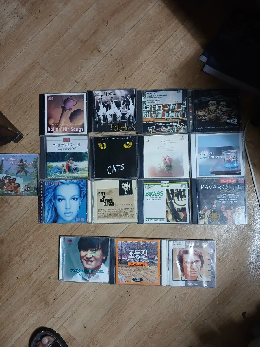 다양한 장르 CD 해외판13장