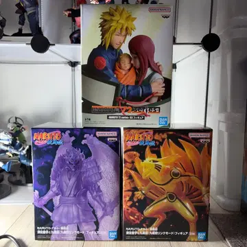 NARUTO 돌풍전 미나토 쿠시나 나루토 쿠라마 스사노오 피규어