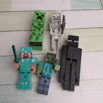 Minecraft 피규어 5체 세트