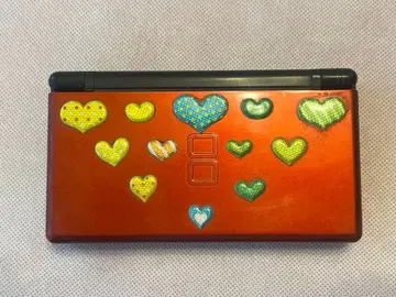 Nintendo DS 본체 오렌지 하트씰 부착 정크제품