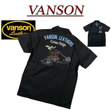 VANSON 루니 툰즈 로드러너 자수 피케 셔츠 M