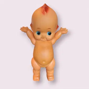 큐피 인형 쇼와 레트로 앤티크 빈티지 깃털 큐피