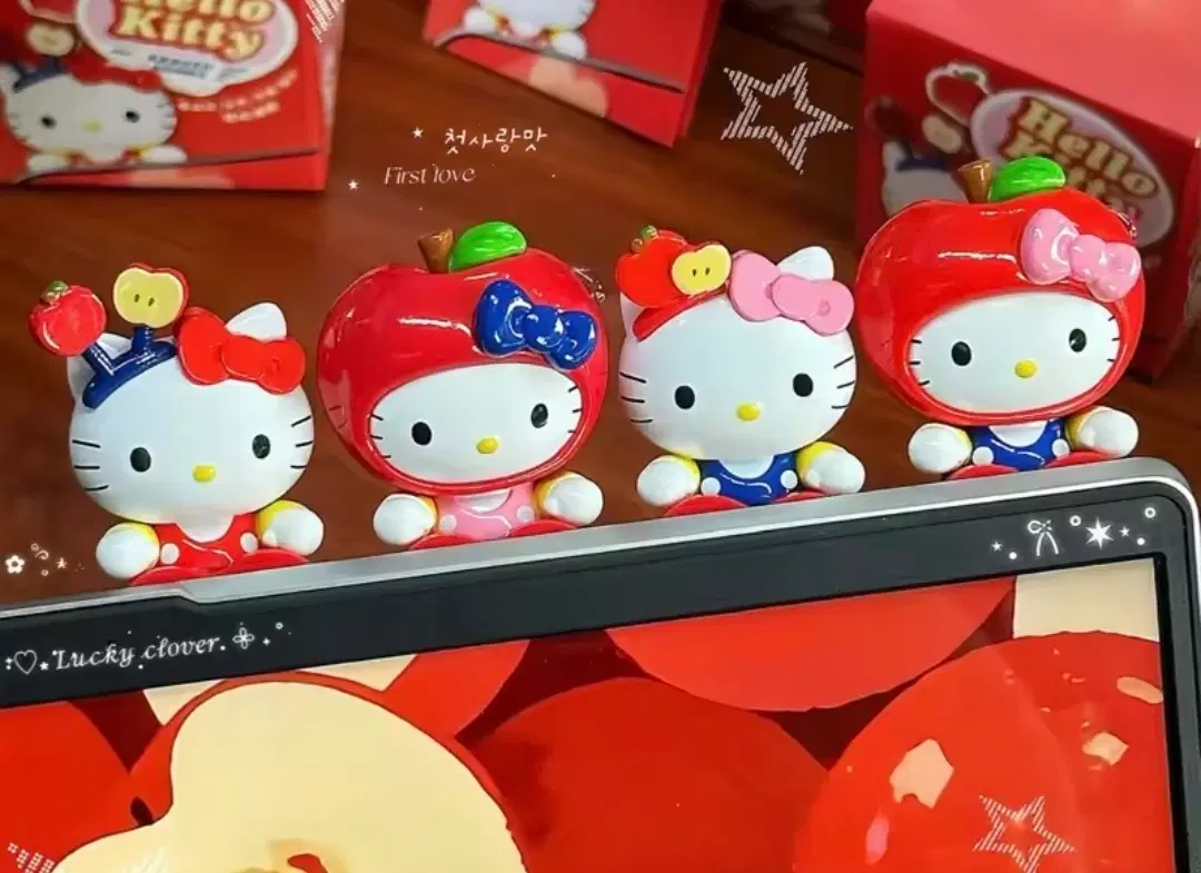 <확정, 랜덤> 헬로키티 애플 사과키티 히퍼  산리오 정품