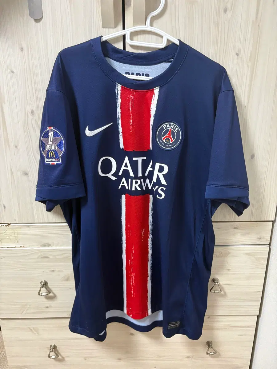 파리생재르맹 PSG 축구 유니폼 이상인 마킹 XL