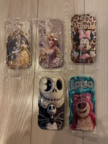 디즈니 캐릭터 스마트폰 케이스 5종 세트 iPhone17