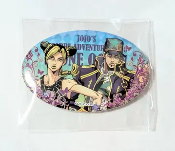죠죠의 기묘한 모험 쿠죠 죠타로 쿠죠 죠린 JOJOWORLD 경품 캔뱃지