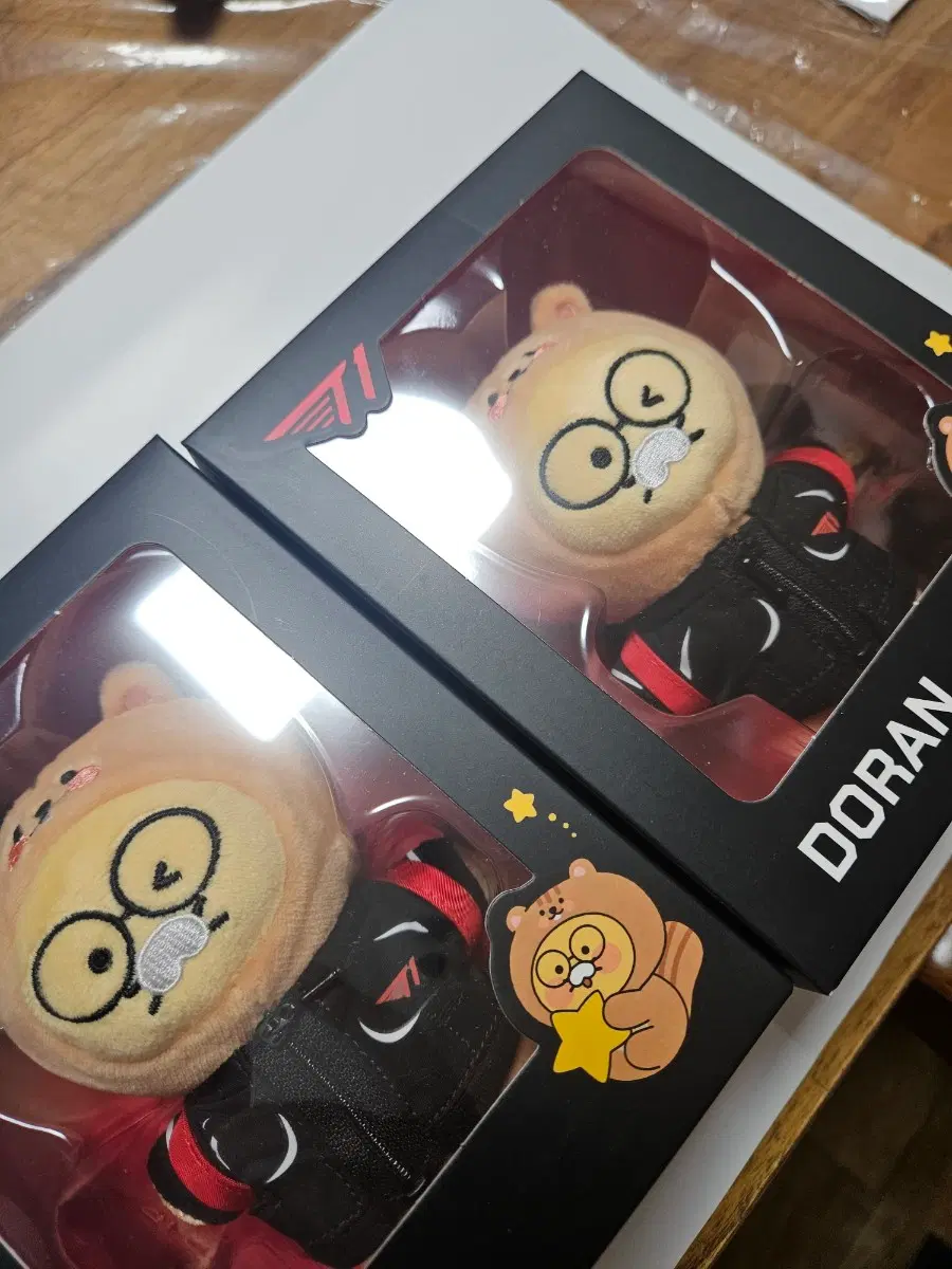 t1 티원 도란 춘식이 인형 콜라보