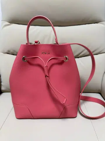FURLA 숄더백 핑크 가죽 2WAY