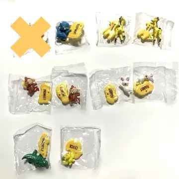 초코 서플리 먹는 동물 미니 피규어 6종