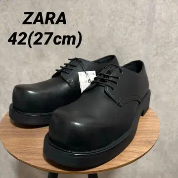 ZARA 자라 청키 더비 슈즈 42 27cm