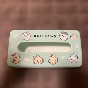 치이카와 티슈 케이스 파스텔 그린