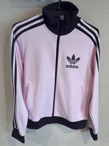 가격 대폭 인하 adidas Originals 트랙 자켓 핑크
