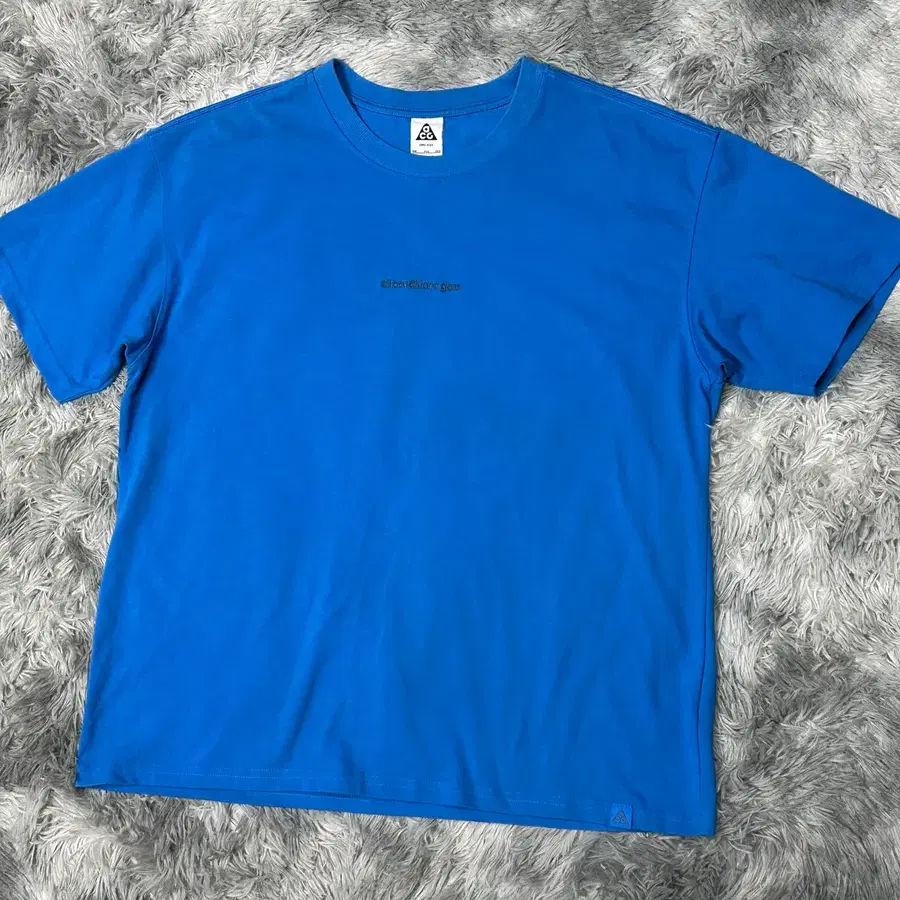 나이키 ACG 반팔 티셔츠 블루 XXL