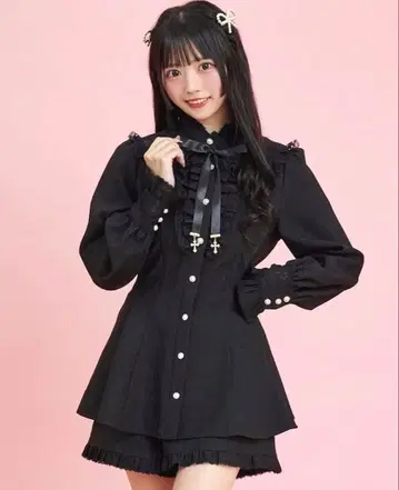 시크릿 허니 셋업 블랙