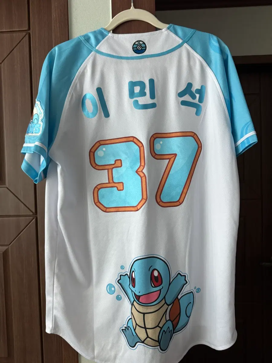 롯데포켓몬 유니폼 이민석