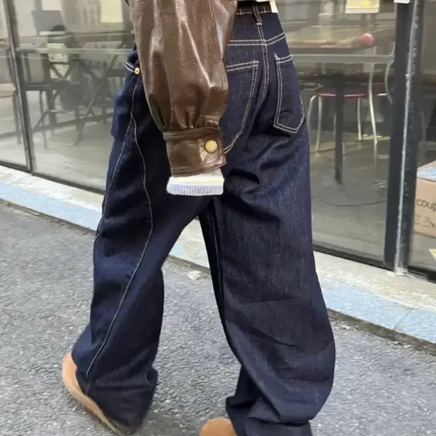 모래하우스 데님 L