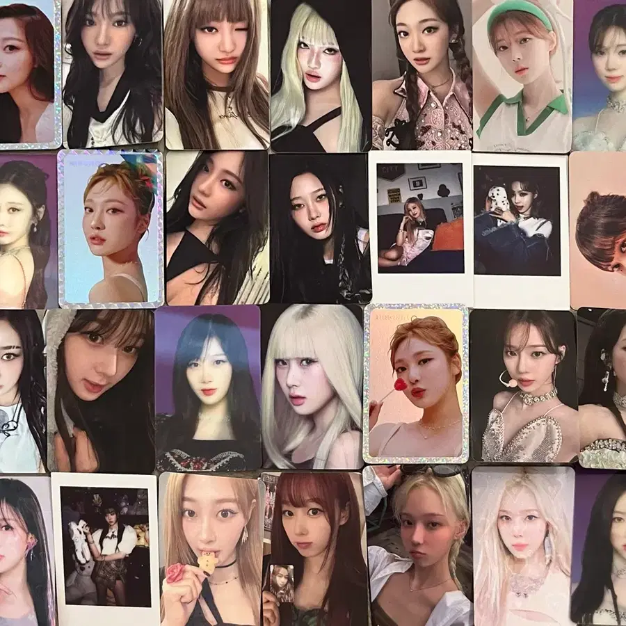 [일괄 양도]에스파 포토카드 일괄 판매