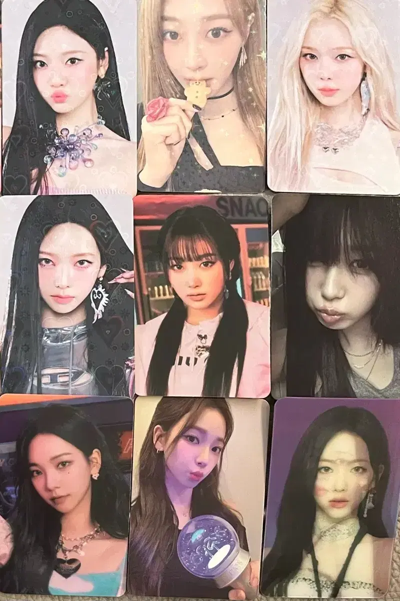 [일괄 양도]에스파 포토카드 일괄 판매