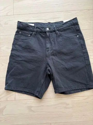 ZARA 데님 숏팬츠 다크 그레이