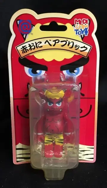 MEDICOMTOY BE@RBRICK 빨간 도깨비 100%
