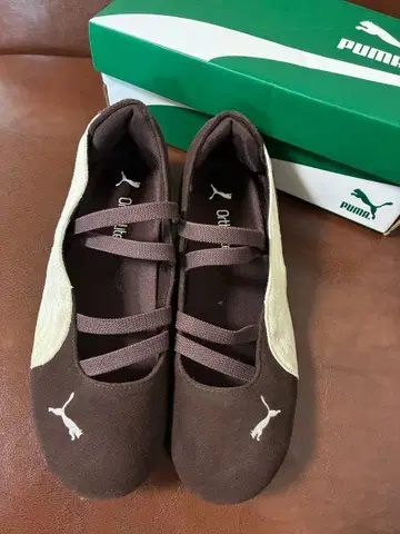 PUMA 스피도캣 발레 브라운