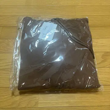 JACQUEMUS 후드티 브라운 L 사이즈